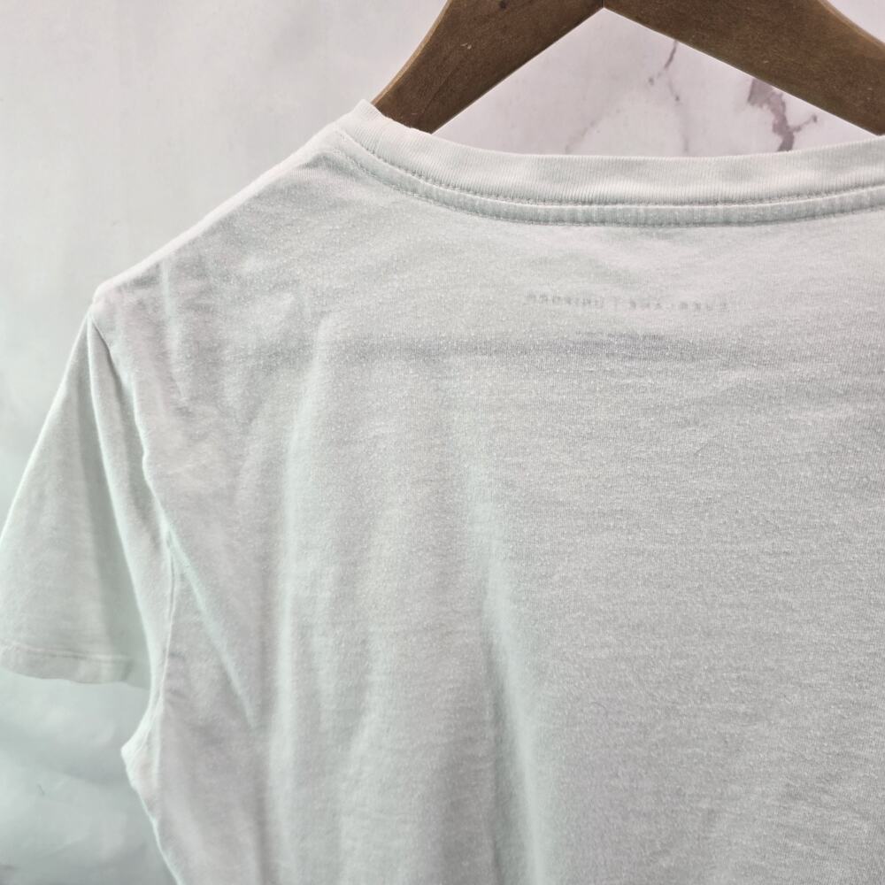 Everlane T Shirt Mens XXL 2X White Short Sleeve Crew Organic Cotton Lightweight - Picture 6 of 10
